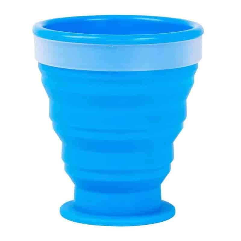 Alpine Mountain Gear Collapsible Silicone Cup - Blue
